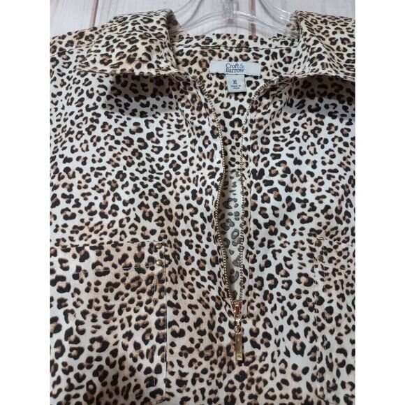 Croft and Barrow Shirt Ladies Extra Large Animal Print #mobwife - Picture 4 of 8